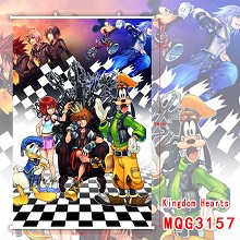 Kingdom Hearts anime wall scroll