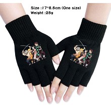  Demon Slayer anime cotton gloves a pair 