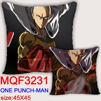 One Punch Man anime two-sided pillow