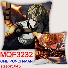 One Punch Man anime two-sided pillow