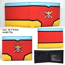 One Piece Luffy anime wallet