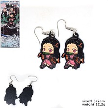 Demon Slayer Kamado Nezuko anime earrings a pair