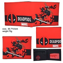 Deadpool silicone wallet