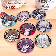 The other anime brooches pins set(8pcs a set)