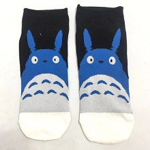 Totoro anime short cotton socks a pair