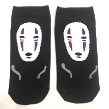 Spirited Away anime short cotton socks a pair