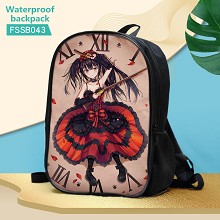 Date A Live anime waterproof backpack bag
