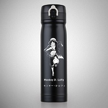 One Piece Luffy anime vacuum cup bottle kettle