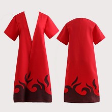 Uzumaki Naruto anime cosplay mantle cloak cloth