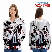 Tokyo ghoul anime long sleeve hoodie cloth