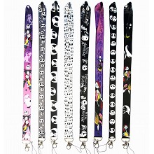 The Nightmare Before Christmas neck strap Lanyards for keys ID card gym phone straps USB badge holder diy hang rope