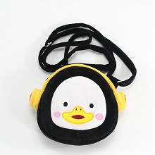 Penguin plush satchel shoulder bag