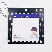 BTS J-HPOE star Memo Pad Notes Memo Sticker Pape