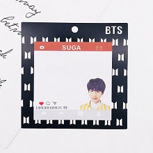 BTS SUGA star Memo Pad Notes Memo Sticker Pape