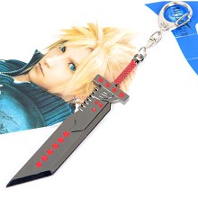 Final Fantasy Cloud Strife knife key chain
