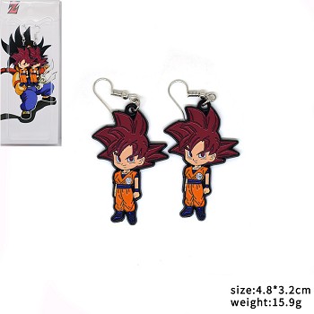 Dragon Ball Son Goku anime earrings a pair