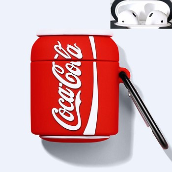 Coca Cola Airpods 1/2 shockproof silicone cover protective cases