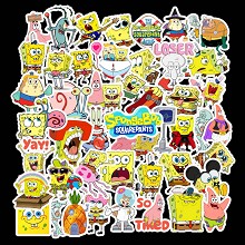 Spongebob anime waterproof stickers set(50pcs a se...