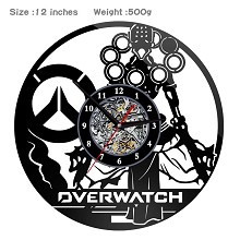 Overwatch game wall clock