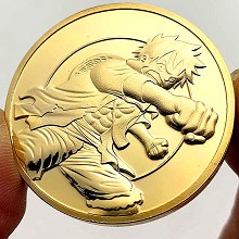 One Piece Luffy anime Commemorative Coin Collect Badge Lucky Coin Decision Coin