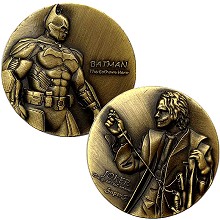 Batman Commemorative Coin Collect Badge Lucky Coin...