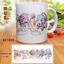  Re:Life in a different world from zero ram anime cup mug 