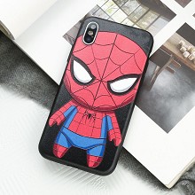 Spider Man iphone 11/7/8/X/XS/XR PLUSH MAX case sh...