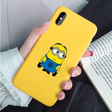 Despicable Me anime iphone 11/7/8/X/XS/XR PLUSH MAX case shell