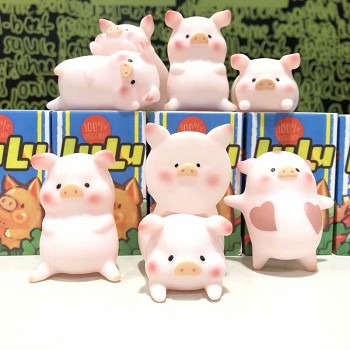 Lulu pig anime figures set(8pcs a set)_Other Cartoon_Anime Toys_Banacool  anime product wholesale,anime manga,anime online shop phone mall