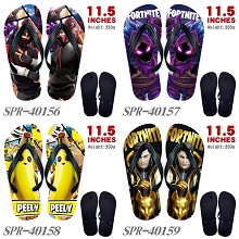 Fortnite game flip flops shoes slippers a pair