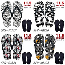 The Nightmare Before Christmas flip flops shoes slippers a pair