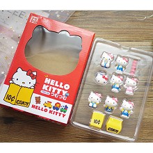 Hello Kitty figures a set