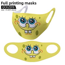 Spongebob anime trendy mask face mask