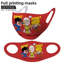 One Punch Man anime trendy mask face mask