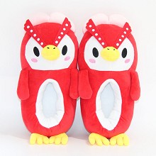  Animal Crossing game plush shoes slippers a pair 300MM 