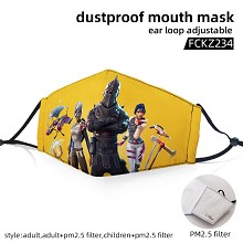 Fortnite game dustproof mouth mask trendy mask