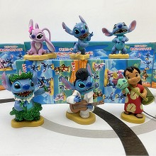 Stitch anime figures set(6pcs a set)