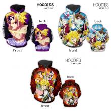 The Seven Deadly Sins anime hoodies cloth