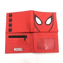 Spider Man movie silicone wallet