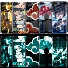 Naruto luminous anime iphone case tempered glass c...
