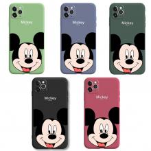 Mickey anime iphone 12/11/7/8/X/XS/XR PLUSH MAX case shell silicone cover skin