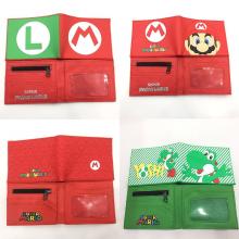 Super Mario silicone wallet purse