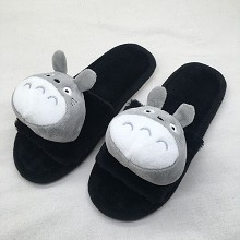 Totoro anime plush shoes slippers a pair 250MM