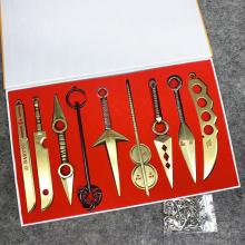 Naruto anime cosplay weapons a set