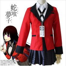 Kakegurui anime cosplay clothes dress
