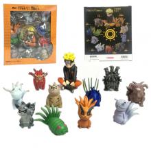 Naruto bijuu figures set(10pcs a set)
