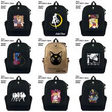 Sailor Moon canvas backpack bag