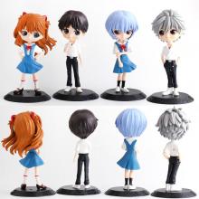 EVA anime figures set(4pcs a set)(OPP bag)