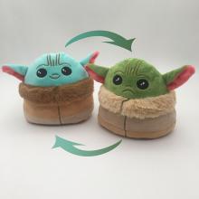 6inches Reversible Star Wars Yoda anime plush doll