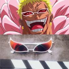 One piece Donquixote Doflamingo anime sunglasses glasses